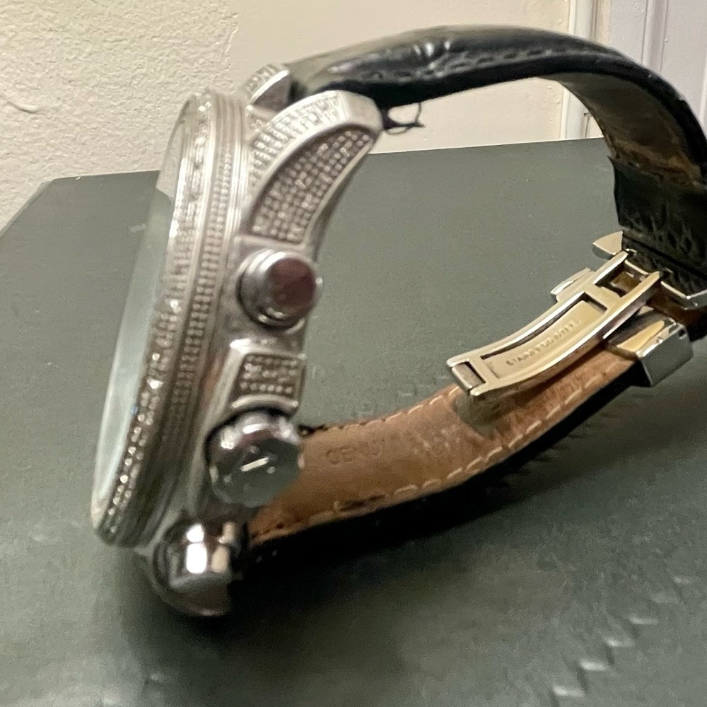 Techno Com By Kc Diamond Mother Of Pearl Stainles… - image 4